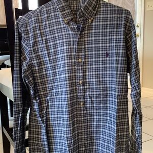Men’s long sleeve button down shirt